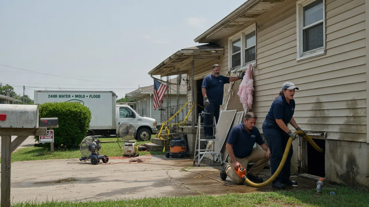 Water Damage Repair in Napoleon, ND near me